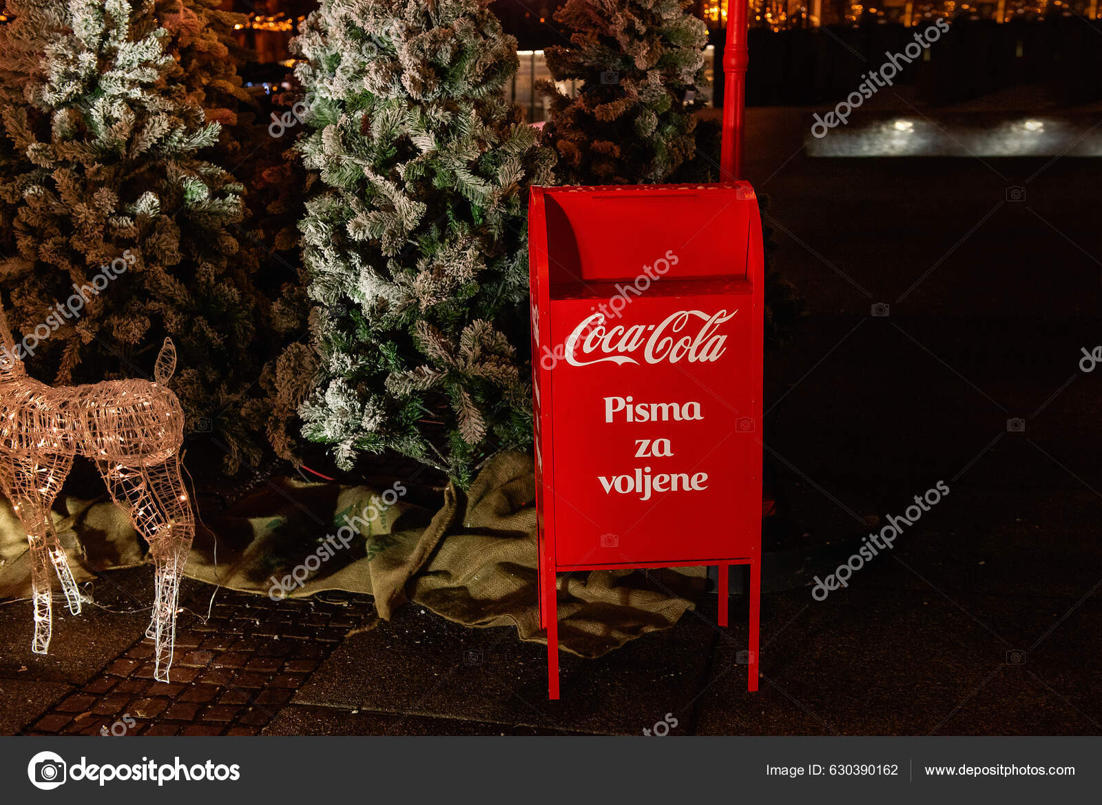Zagreb Croatia December 2022 Postal Red Mailbox Coca Cola Letters – Stock  Editorial Photo © farmuty.gmail.com #630390162