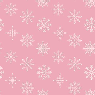 Mutlu Noeller ve çeşitli kar taneleriyle kusursuz bir yeni yıl dilerim. Modern el çizimleri. Renkli çağdaş sanat