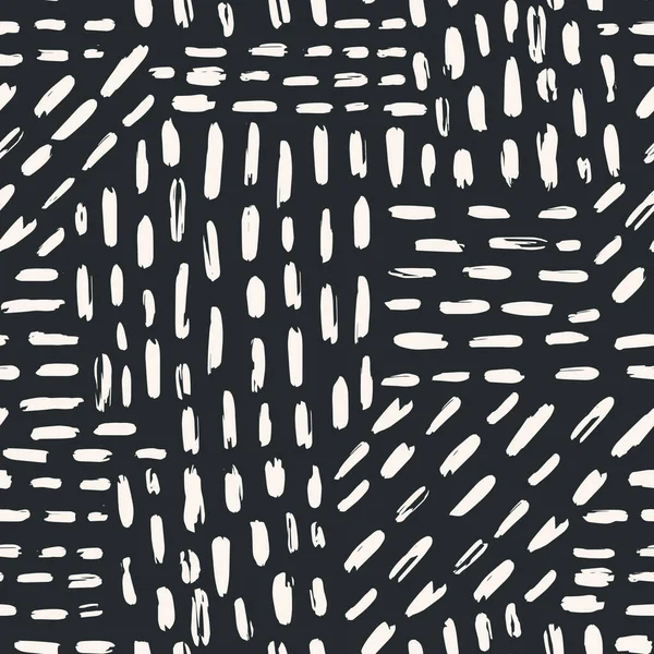 Aesthetic Contemporary Printable Seamless Pattern Abstract Minimal Elegant Line Brush — 图库矢量图片