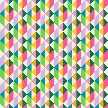 Temel geometrik basılabilir, soyut, zarif çizgi şeklindeki, parlak renklerle çizilmiş, dikişsiz desen. Minimalist orta yüzyıl stil duvar sanatında modern basit arkaplan