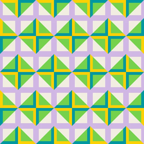 Temel Geometrik Basılabilir Soyut Zarif Çizgi Şeklindeki Parlak Renklerle Çizilmiş — Stok Vektör
