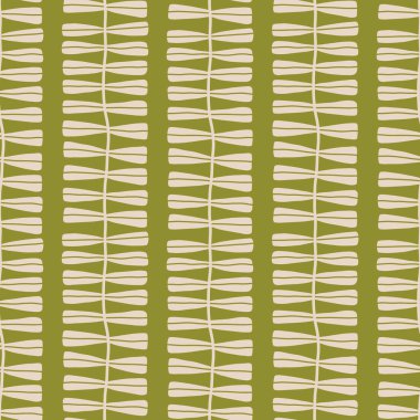 Estetik Çağdaş, basılabilir, modaya uygun, dikişsiz çiçekler. Dekoratif Hippi Saflığı 60 'lar, 70' ler tarzı vintage boho arka planı kumaş, duvar kağıdı ya da ambalaj için minimalist stil