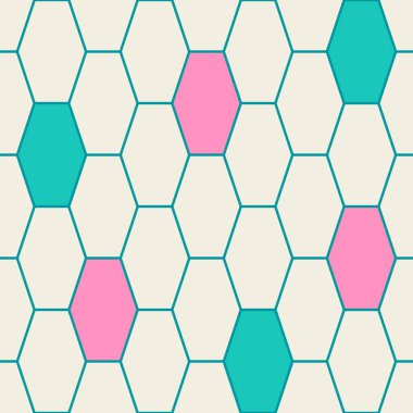 Temel geometrik basılabilir, soyut, zarif çizgi şeklindeki, parlak renklerle çizilmiş, dikişsiz desen. Minimalist orta yüzyıl stil duvar sanatında modern basit arkaplan