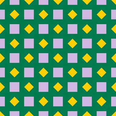 Temel geometrik basılabilir, soyut, zarif çizgi şeklindeki, parlak renklerle çizilmiş, dikişsiz desen. Minimalist orta yüzyıl stil duvar sanatında modern basit arkaplan