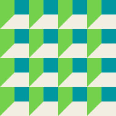 Temel geometrik basılabilir, soyut, zarif çizgi şeklindeki, parlak renklerle çizilmiş, dikişsiz desen. Minimalist orta yüzyıl stil duvar sanatında modern basit arkaplan