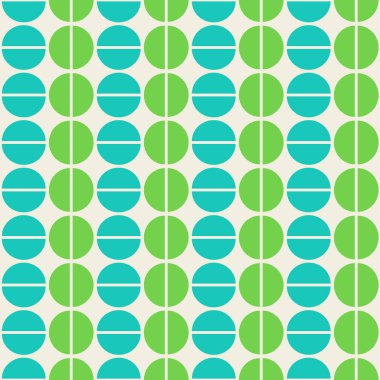 Temel geometrik basılabilir, soyut, zarif çizgi şeklindeki, parlak renklerle çizilmiş, dikişsiz desen. Minimalist orta yüzyıl stil duvar sanatında modern basit arkaplan