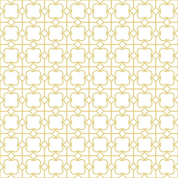 Patrón Sin Costura Imprimible Mosaico Geométrico Árabe Con Impresión Marroquí — Archivo Imágenes Vectoriales