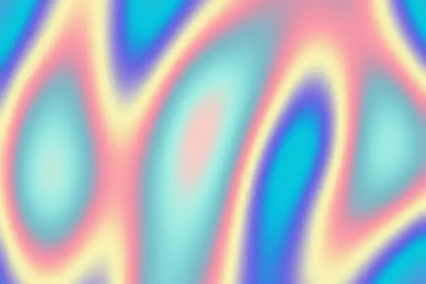 Y2K Holographic Ästhetik Abstrakten Verlauf Pastellfarbenen Regenbogen Einhorn Hintergrund Mit Vektorgrafiken