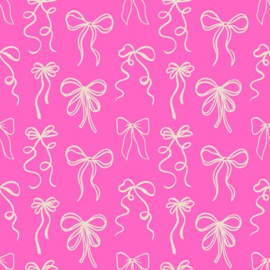 Zarif el yapımı pembe mavi turuncu yeşil fiyonklar.