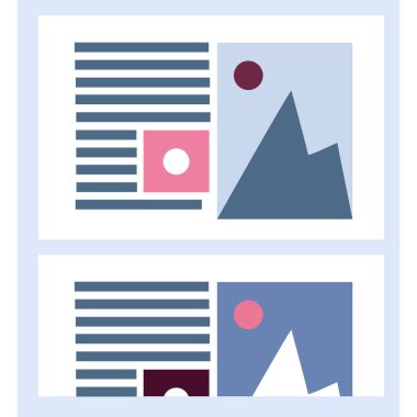 Proje yönetimi vektör simgesi. Geliştirme, uyum ve analiz. İş sitesi geliştirme. Web sitesi afişi ve iniş sayfası oluşturma için tasarım