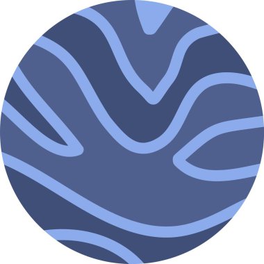 Uzay galaksisi evren gezegen vektörü. Dünya ikonu. Beyaz arka planda izole edilmiş göktaşı ya da kozmik meteor. Oyun veya bilim için tasarım ögesi