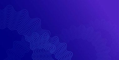 Yumuşak eğimli arkaplan ile soyut mavi eğri şekli, Vektör illüstrasyonu. 