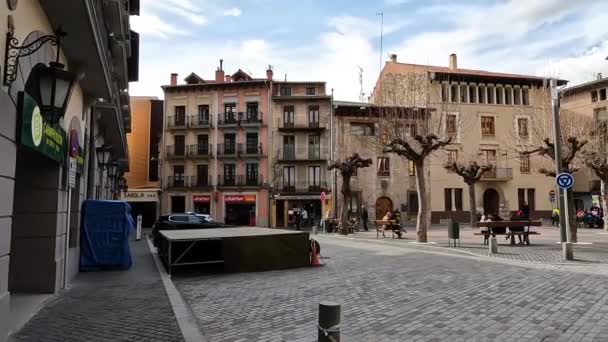 Girona Espanha Março 2024 Camprodn Município Comarca Ripolls Província Gerona — Vídeo de Stock