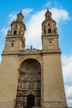 Aziz Maria de la Redonda Logroño co katedral. Rioja, Spain