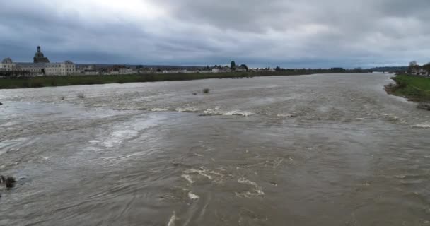 Loire River Blois Loir Cher Deparment France — Stock video