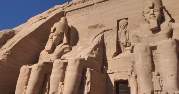Grand Temple Ramsès Abou Simbel Haute Egypte — Video