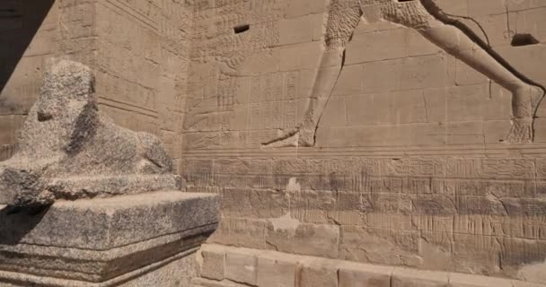 Ναοί Philae Ασουάν Άνω Αίγυπτος — Αρχείο Βίντεο