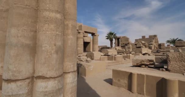 Temple Karnak Luxor Egypt — Stock Video