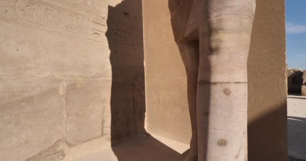 Tempel Von Karnak Luxor Ägypten — Stockvideo