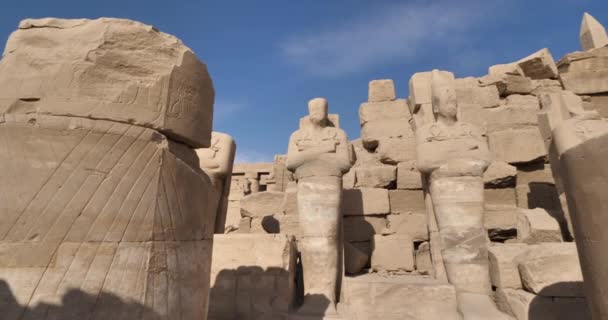 Templo Karnak Luxor Egipto — Vídeos de Stock