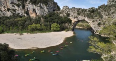 Pont d Arc, Vallon Pont d Arc, Ardeche Departmanı, Fransa