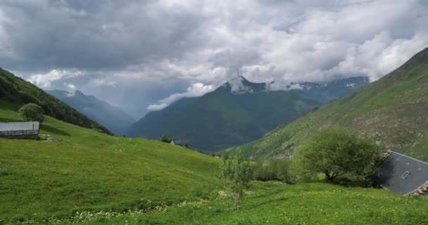 Vallée Lyse Luz Saint Sauveur Département Des Hautes Pyrénées France — Video
