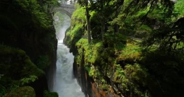 Pont D 'espagne, Cauterets, Hautes Pyrenees, Fransa