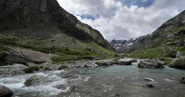Estaube Deu Estaube Cirque Hautes Pyrenees França — Vídeo de Stock