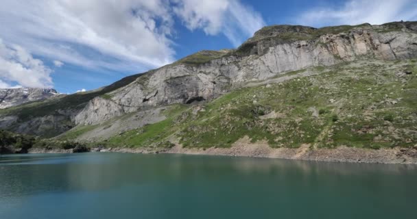 Gloriettes Lake Gavarnie Gedre Hautes Pyrenees France — Stock Video