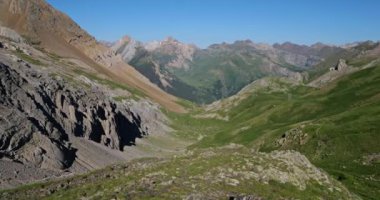 Boucharo Limanı aynı zamanda Port de Gavarnie, Hautes Pyrenees, Fransa olarak da bilinir.