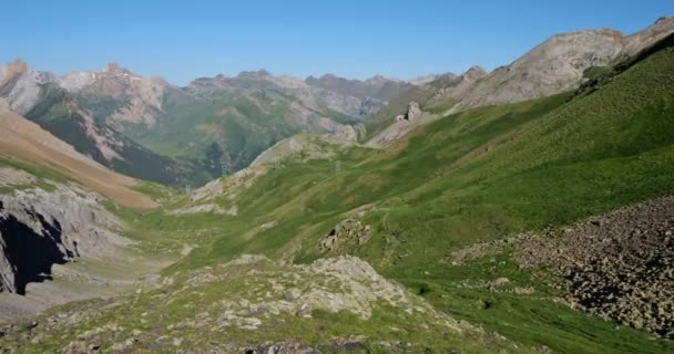 Port Boucharo Znany Również Jako Port Gavarnie Hautes Pireneje Francja — Wideo stockowe