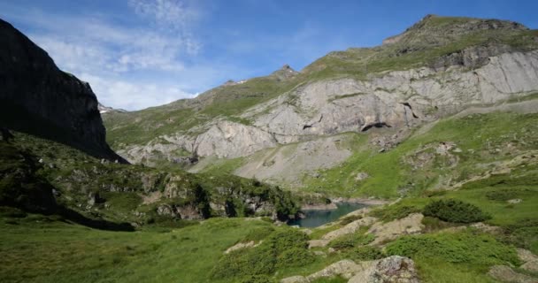 Gloriettes Lake Gavarnie Gedre Hautes Pyrenees Francie — Stock video