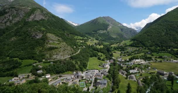 Gedre Hautes Pireneje Occitania Francja — Wideo stockowe