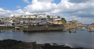 Mevagissey, balıkçı limanı, Corwall, İngiltere, İngiltere