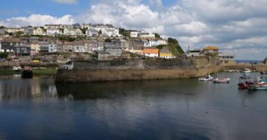 Mevagissey, balıkçı limanı, Corwall, İngiltere, İngiltere