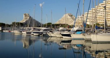 Marina Baie des Anges, Villeneuve Loubet, Alpes Denizcilik Departmanı, Fransa