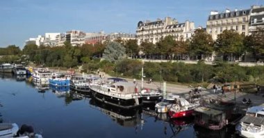 Bassin de l 'Arsenal, Paris, Fransa