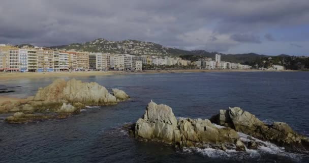 Lloret Mar Costa Brava Catalunya Spanyol — Stok Video