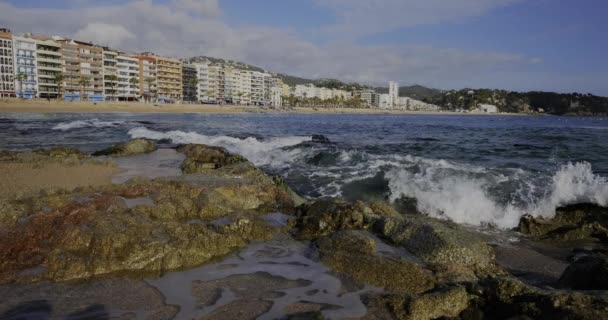 Lloret Mar Costa Brava Katlónia Spanyolország — Stock videók