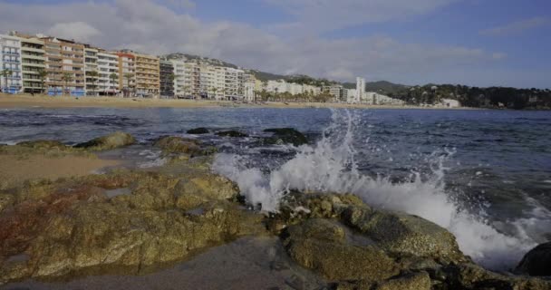 Lloret Mar Costa Brava Catlonia 西班牙 — 图库视频影像