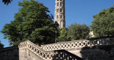 Fenestrelle Kulesi, Uzes, Gard Departmanı, Occitania, Fransa