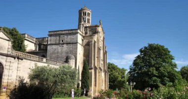 Saint Theodorit Katedrali ve Fenestrelle Kulesi, Uzes, Gard Departmanı, Occitania, Fransa
