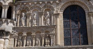 Poitiers, Notre-Dame-la-Grande Kilisesi, Vienne Bölümü, Batı Orta Fransa .