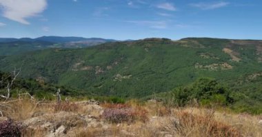 Castelviel arması, Cevennes Ulusal Parkı, Lozere Bölümü, Fransa.