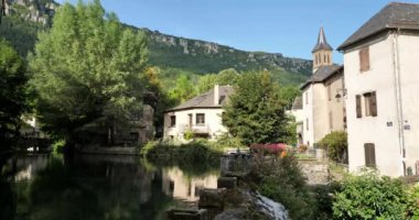 Florac, Cevennes Ulusal Parkı, Lozere Bölümü, Occitania, Güney Fransa