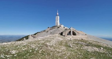 Sainte Croix Şapeli, Mont Ventoux Zirvesi, Provence, Fransa