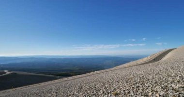 Güneyden Mont Ventoux Zirvesi, Vaucluse Bölümü, Provence, Fransa