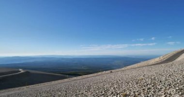 Güneyden Mont Ventoux Zirvesi, Vaucluse Bölümü, Provence, Fransa