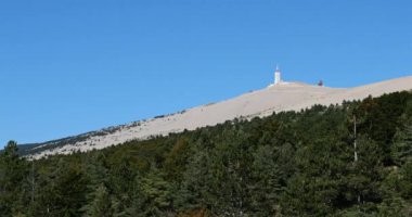 Güneyden Mont Ventoux Zirvesi, Vaucluse Bölümü, Provence, Fransa