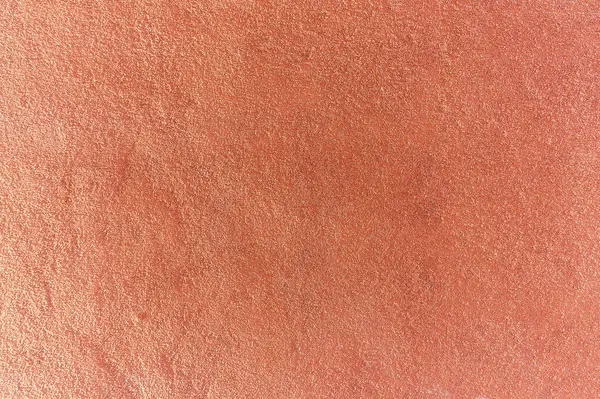Gebouw Muur Met Ruw Gips Oppervlak Rood Geschilderde Textuur Achtergrond — Stockfoto
